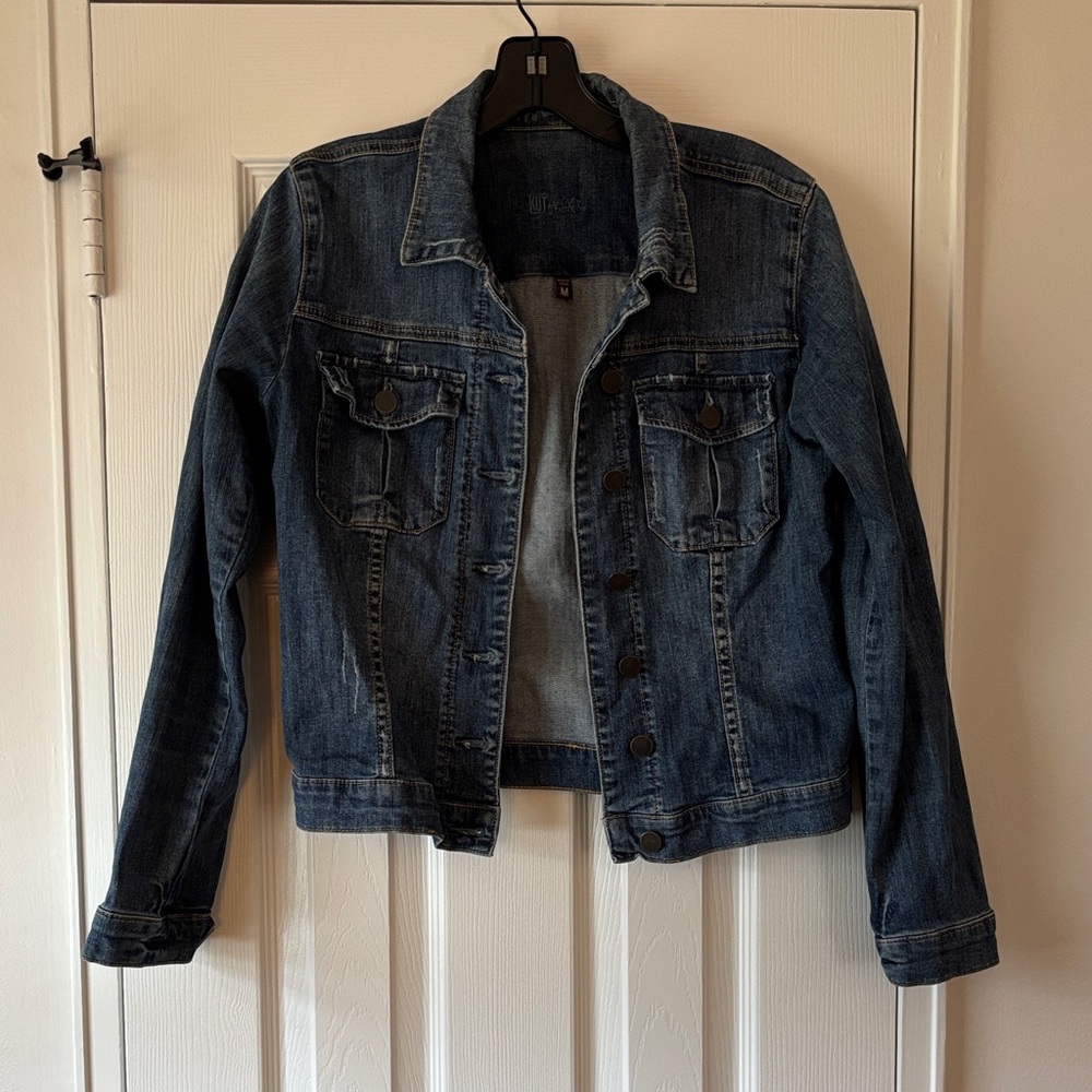 Kut from the Kloth Dark Blue Jean Jacket
